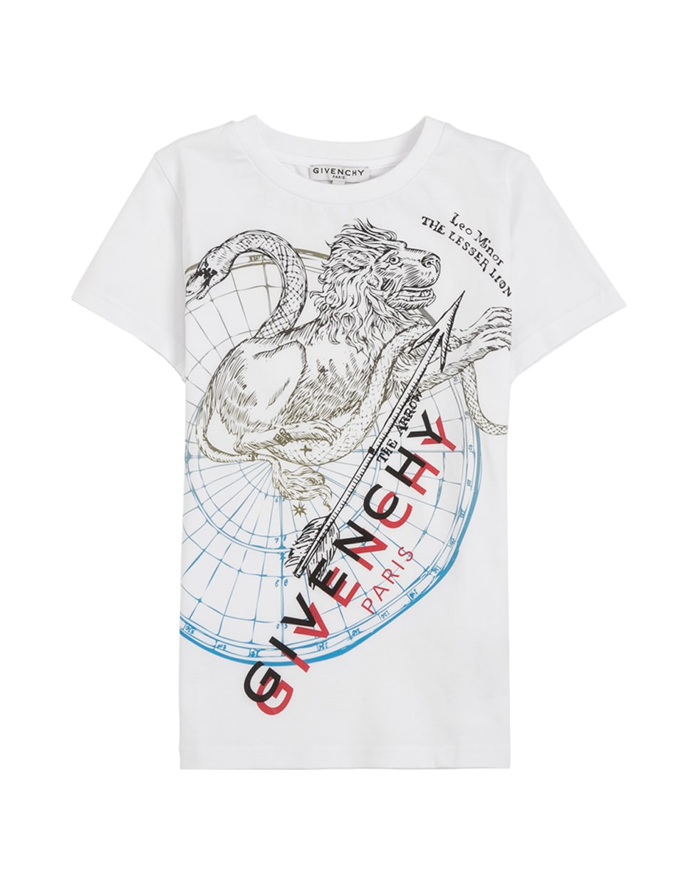 Givenchy Cotton T-shirt With Print And Logo - White