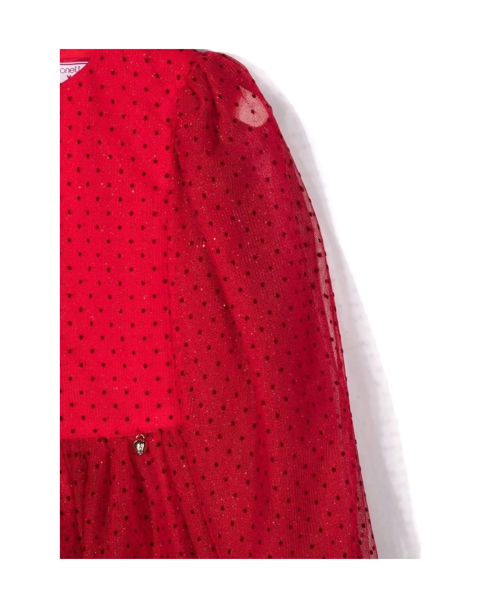 Simonetta Red Cotton Dress - Rosso