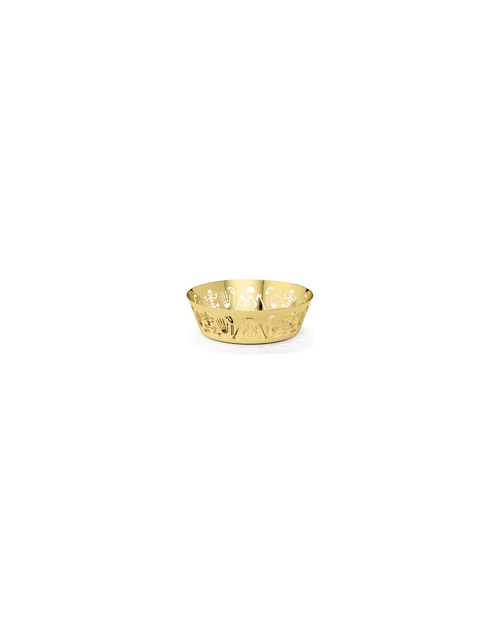 Ghidini 1961 Perished - Small Bowl Polished Gold - Polished gold