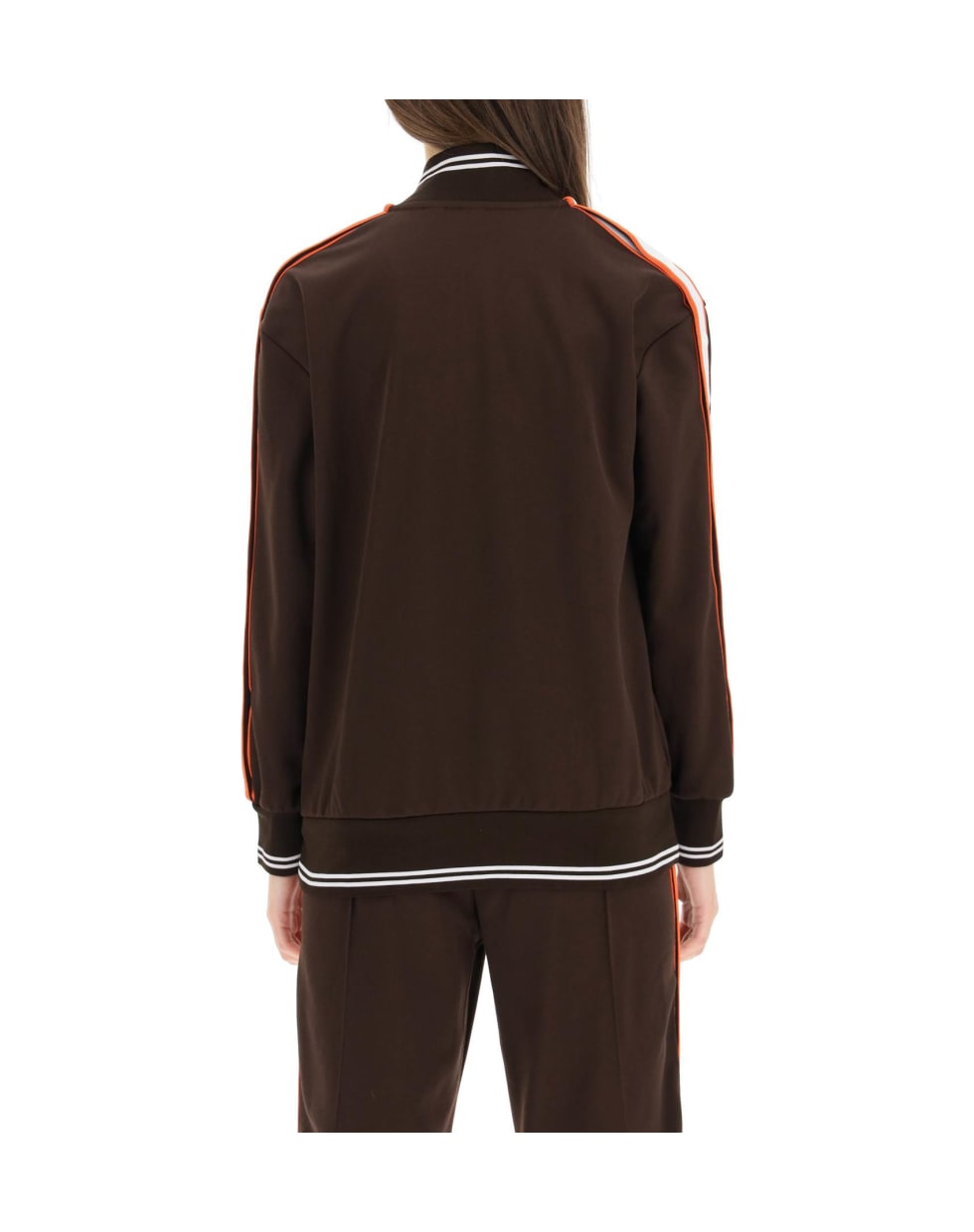 Pinko Friuli Sweatshirt With Buttons On The Sleeves - MARRONE FELCE CHIARO (Brown)