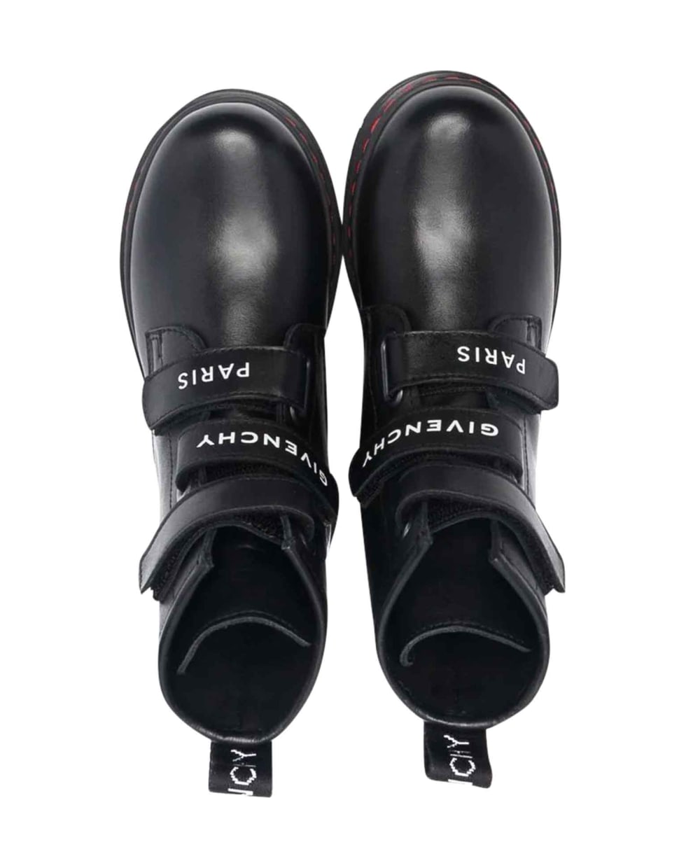 Givenchy Unisex Black Combat Boots - Nero