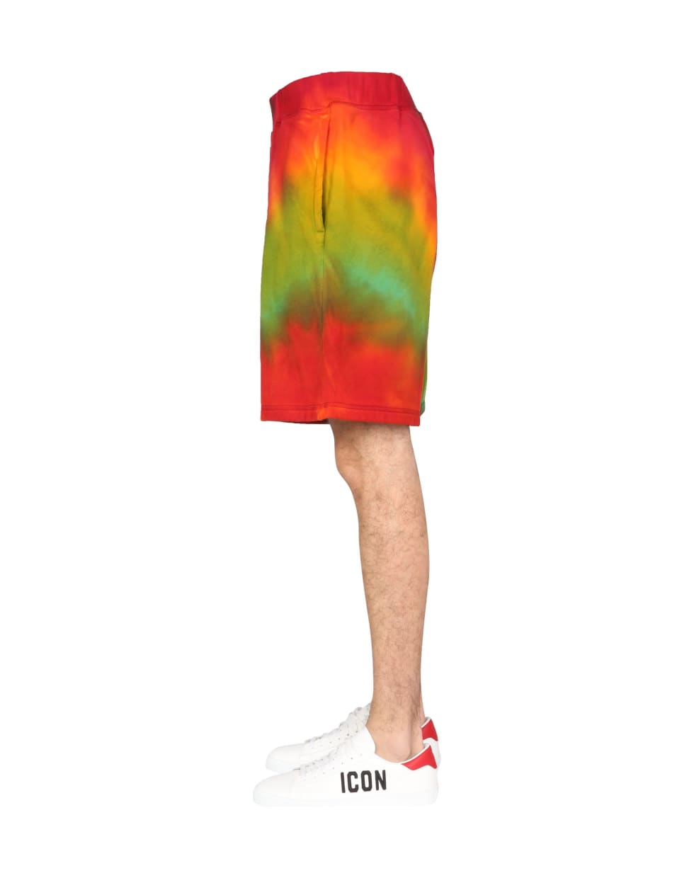 Dsquared2 Relaxed Fit Bermuda - MULTICOLOR