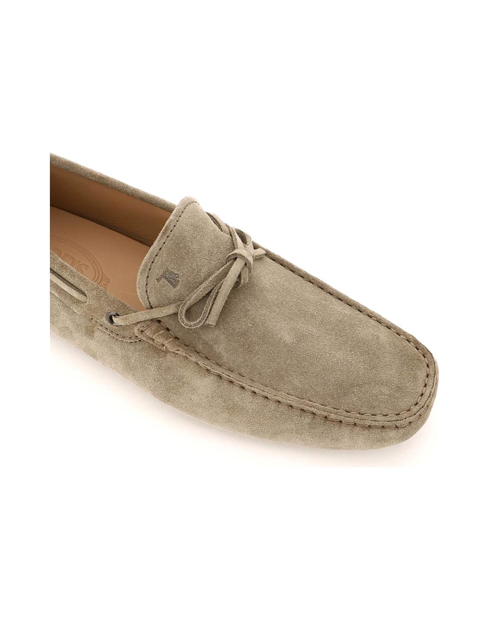 Tod's Gommino Loafers With Laces - TORBA (Beige)