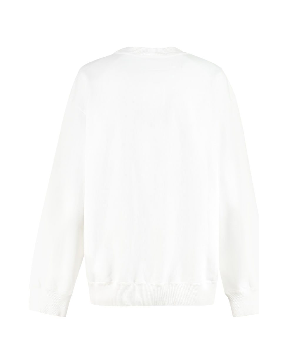 MM6 Maison Margiela Long Sleeve Sweatshirt - White