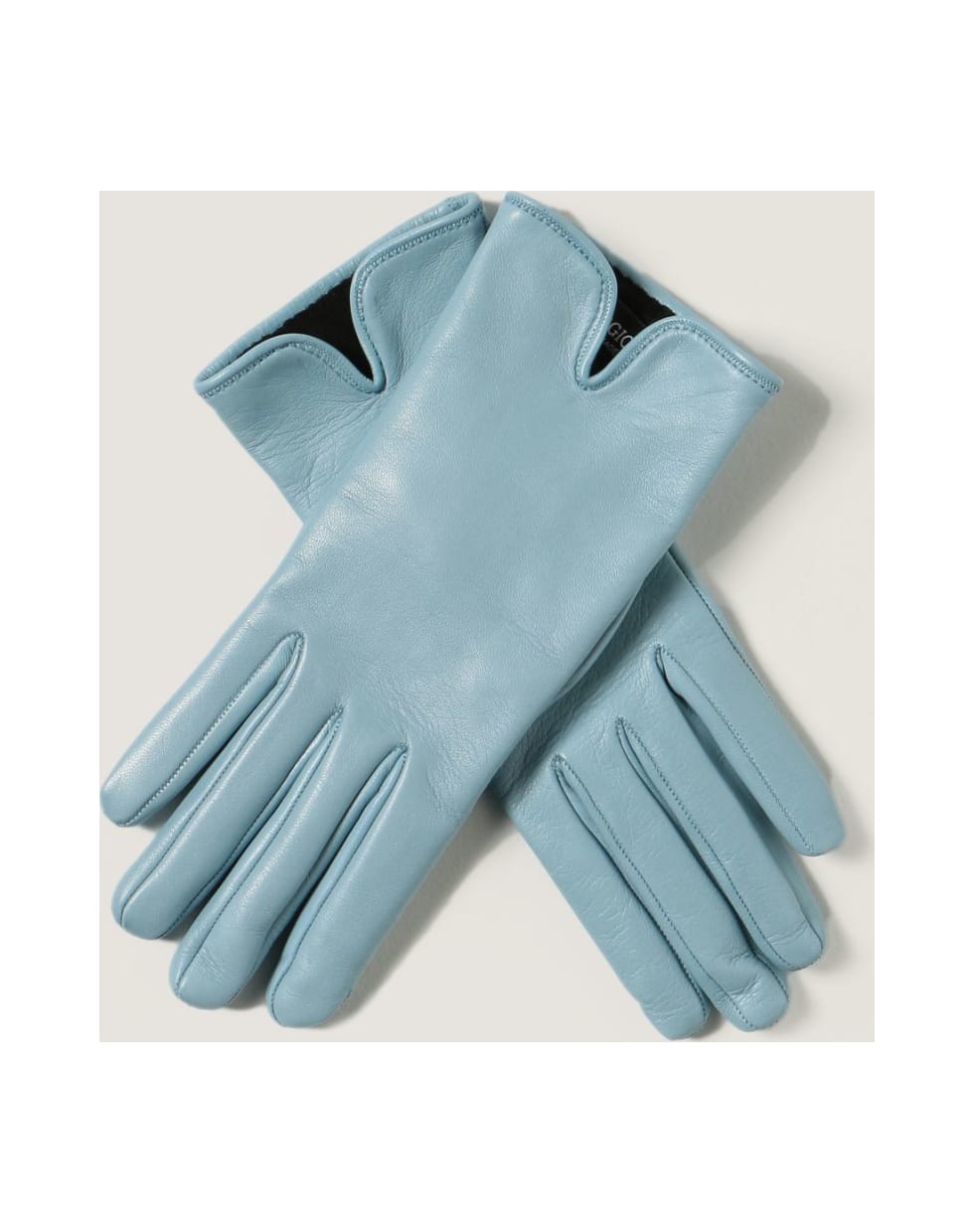 Giorgio Armani Gloves Giorgio Armani Gloves In Lambskin - Gnawed Blue