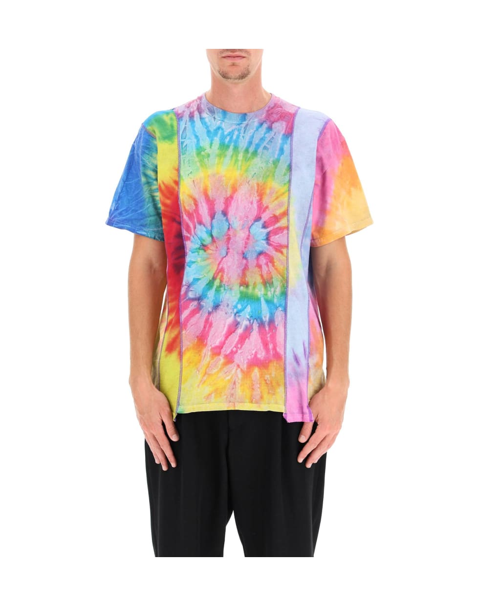 Needles Tie Dye T Shirt Rebuild Italist Always Like A Sale