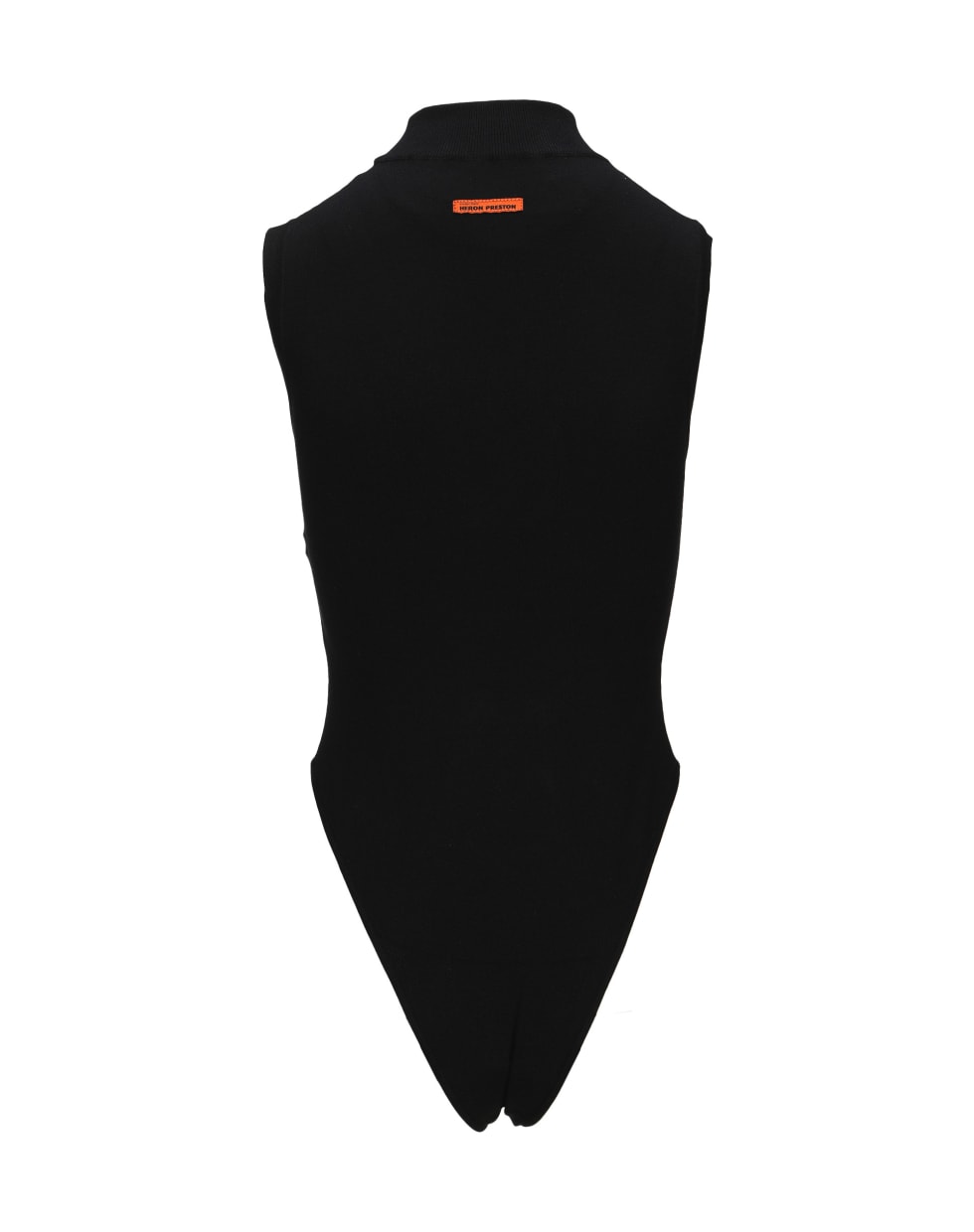 HERON PRESTON Logo Bodysuit - BLACK