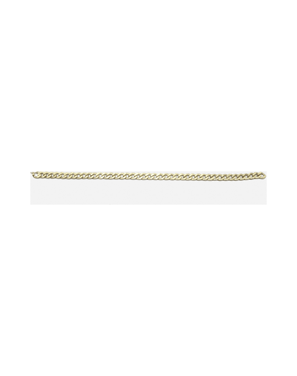 Maison Margiela Oversized Chain Necklace In Silver - Gold