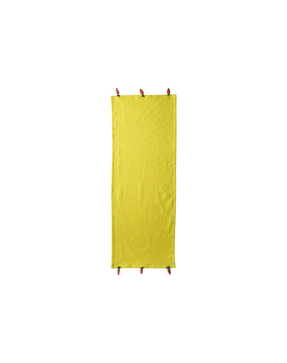 Le Botteghe su Gologone Runner Crochet 130x50 Cm - Light Yellow
