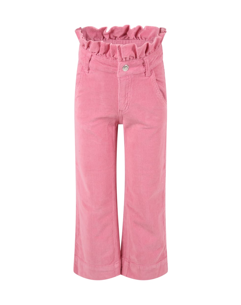Rykiel Enfant Pink Trouser For Girl - Pink