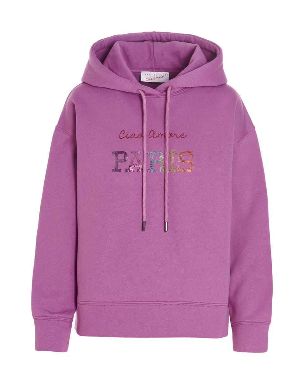 Giada Benincasa 'paris Sparkling' Hoodie - Lilla