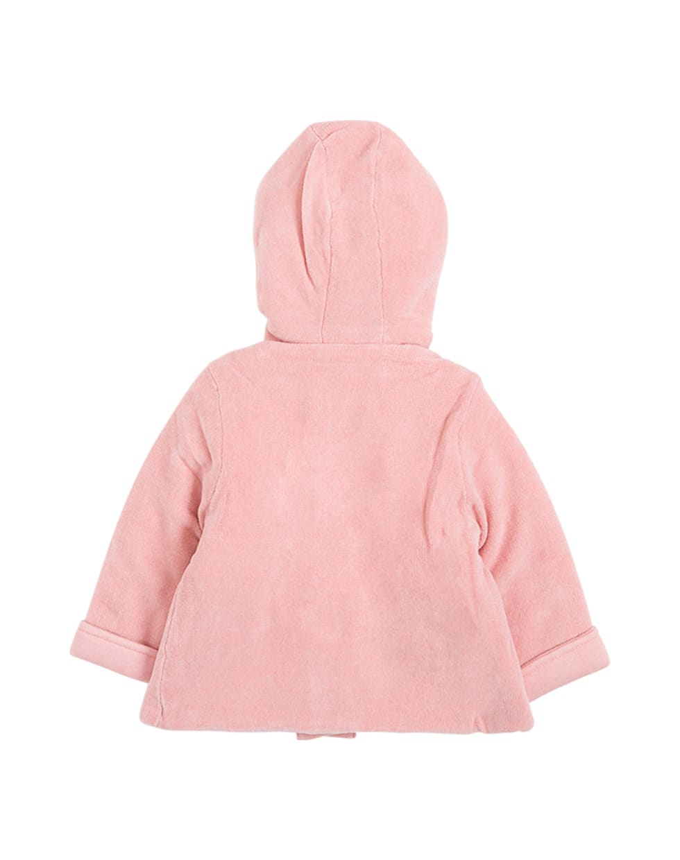 Tartine et Chocolat Double-breasted Pink Cotton Coat - Pink