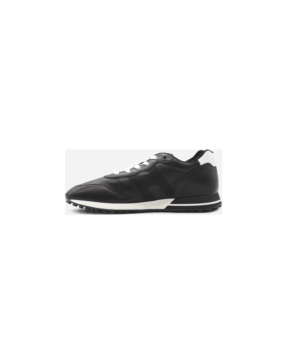 Hogan H383 Sneakers In Leather - Nero
