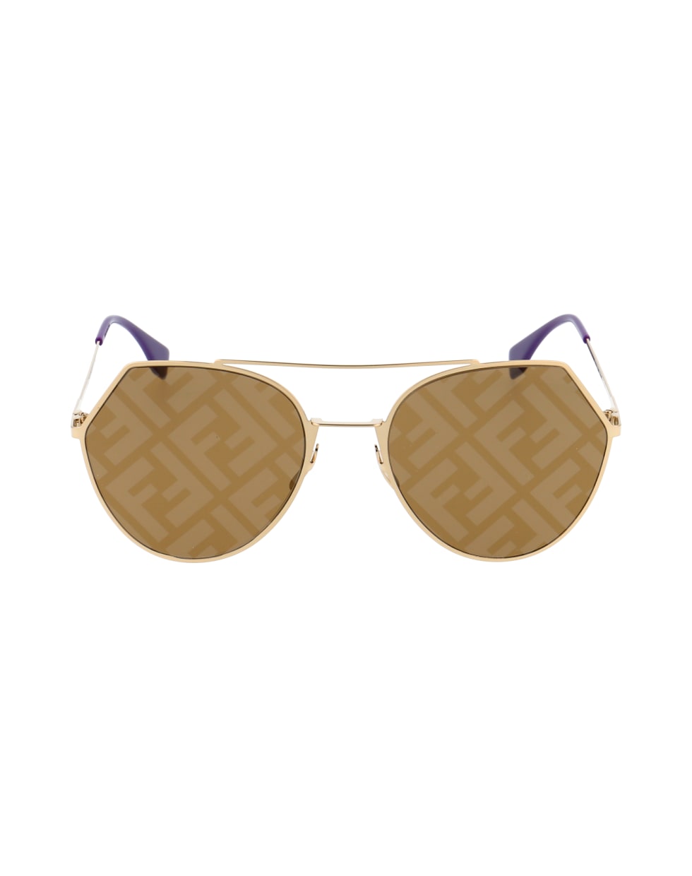 Fendi Eyewear Ff 0194/s Sunglasses - S9E7Y GOLD VIOL