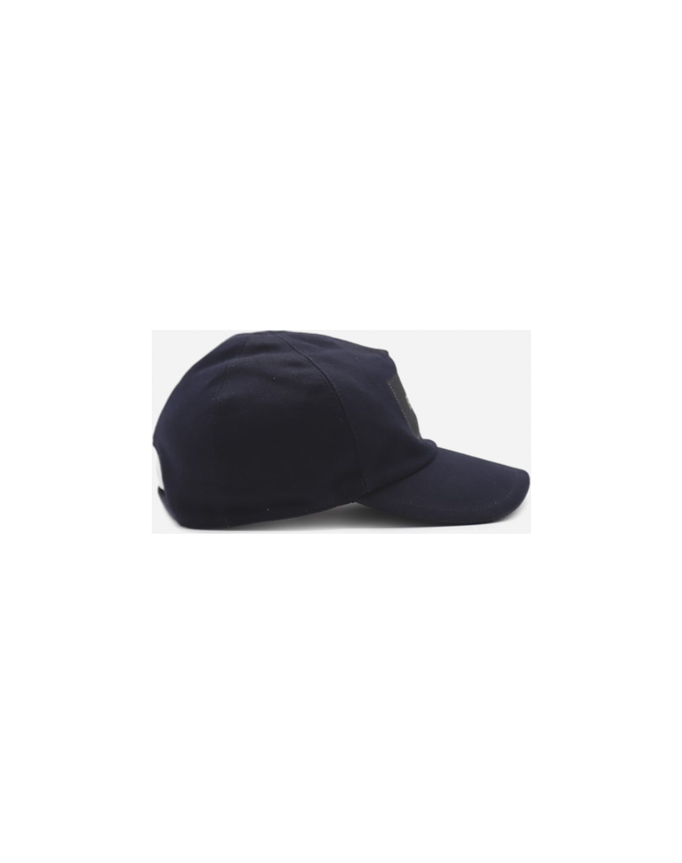 Fendi Cotton Baseball Cap With Logo Patch - Blue
