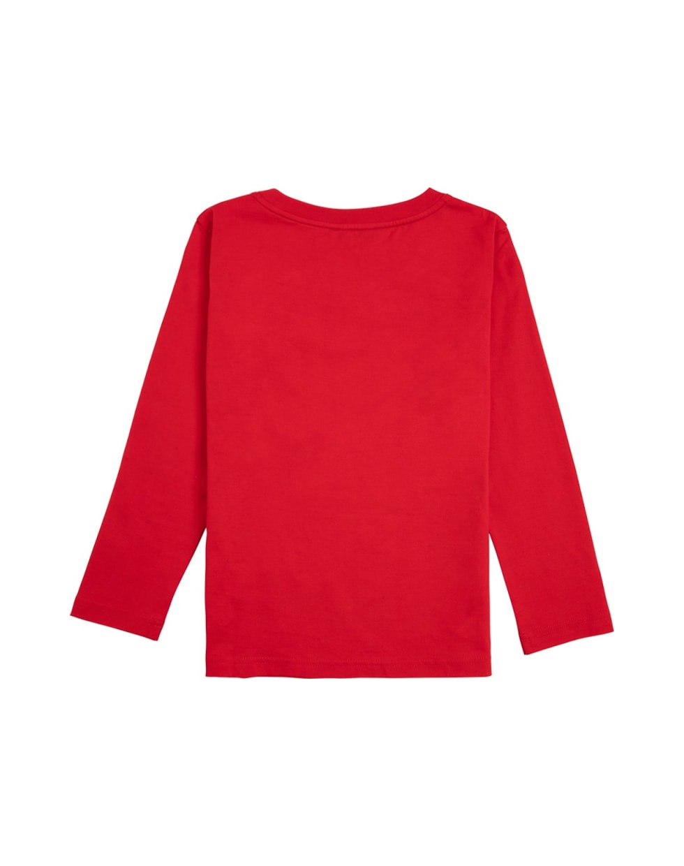 Givenchy Red Long-sleeved Cotton T-shirt With Logo Print - Red