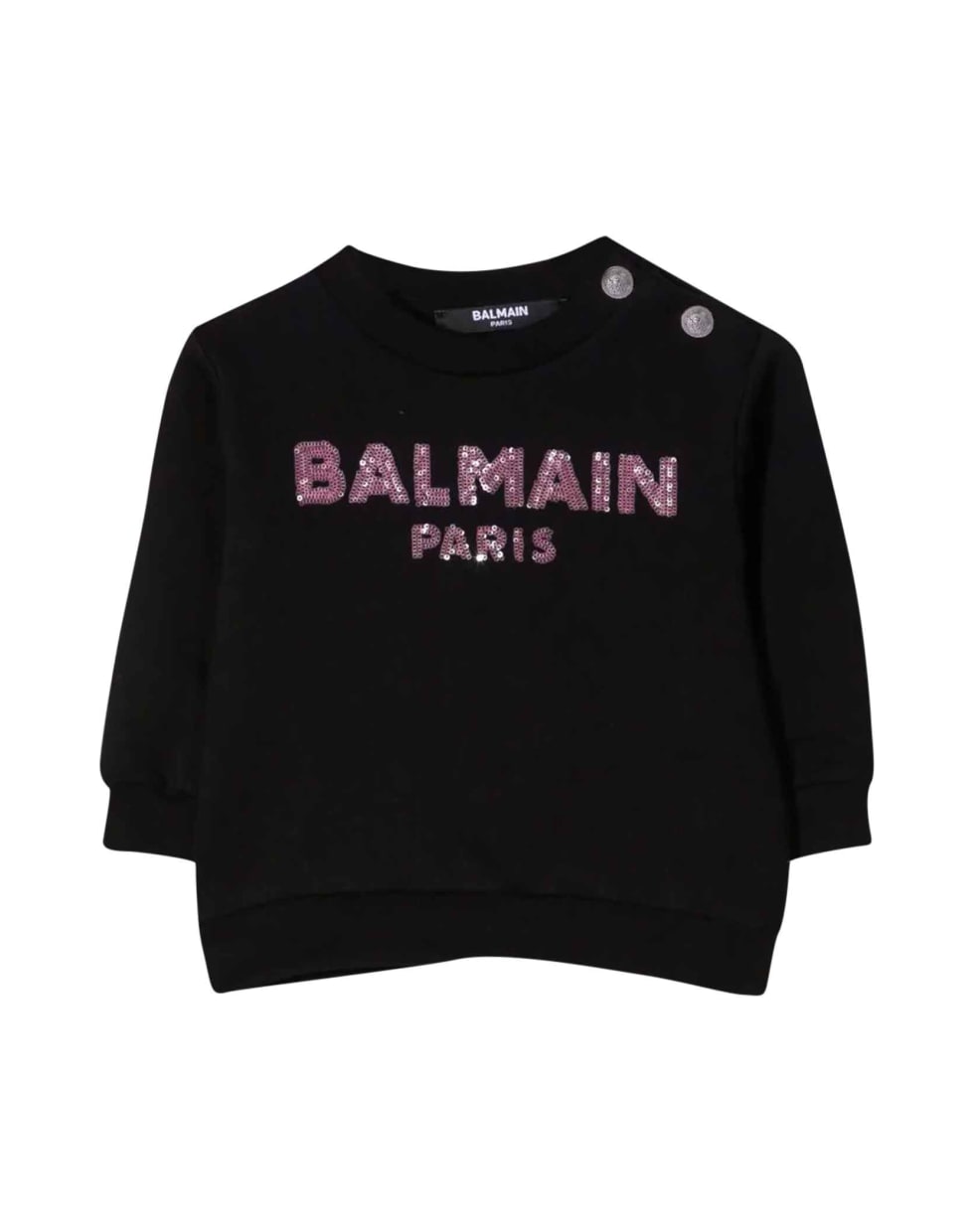 Balmain Black Newborn Sweatshirt - Nero