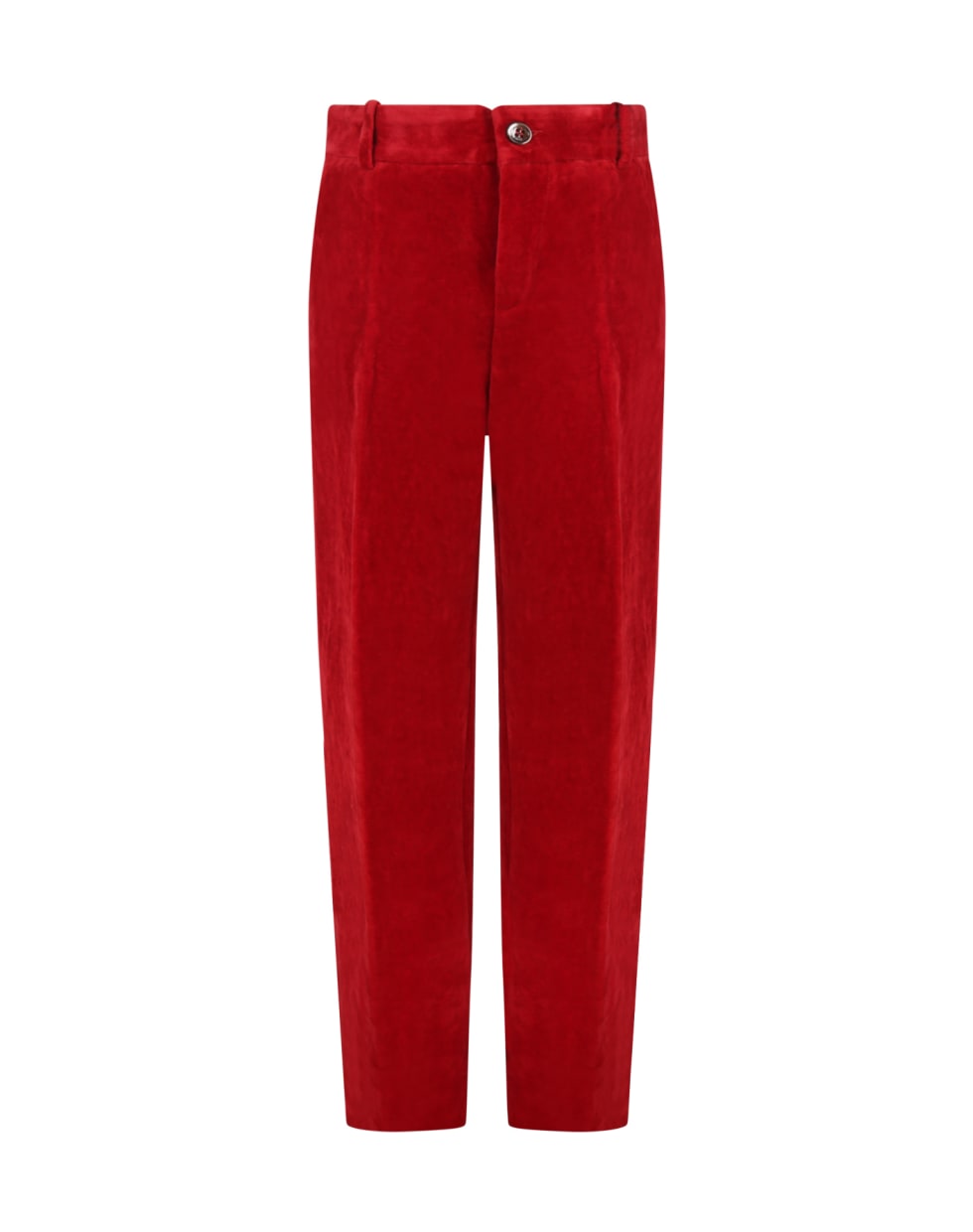 Gucci Red Trouser For Kids With Logo - Fire