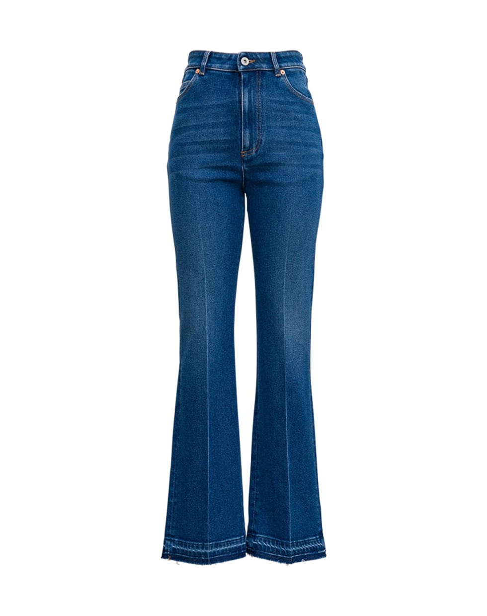Valentino Flared Denim Jeans - Blu