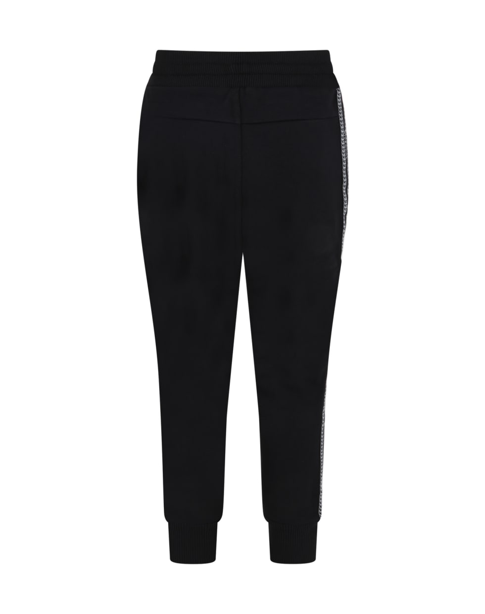 Givenchy Black Sweatpant For Kids With Logos - Nero