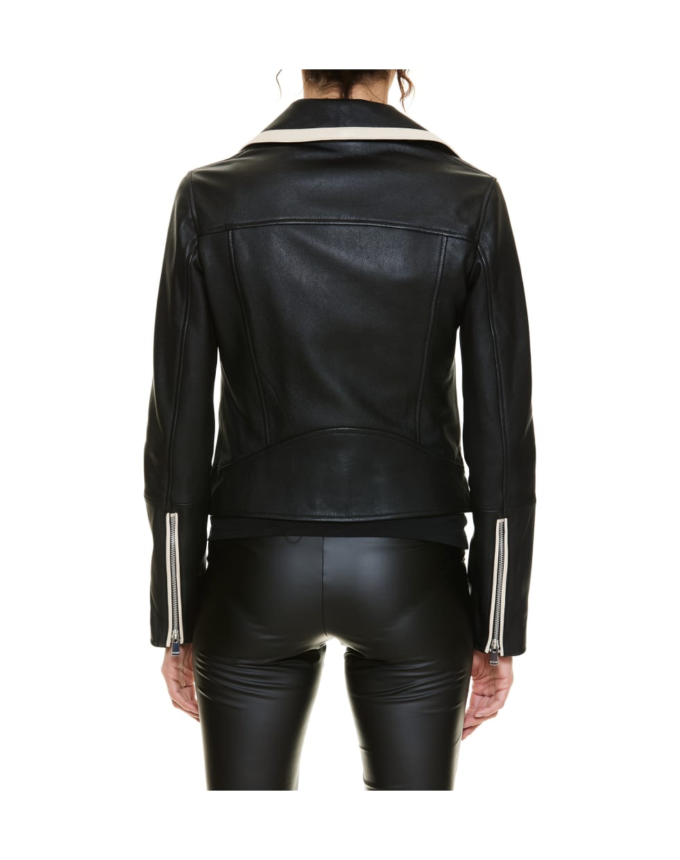 Pinko Amalfi Leather Jacket Italist Always Like A Sale