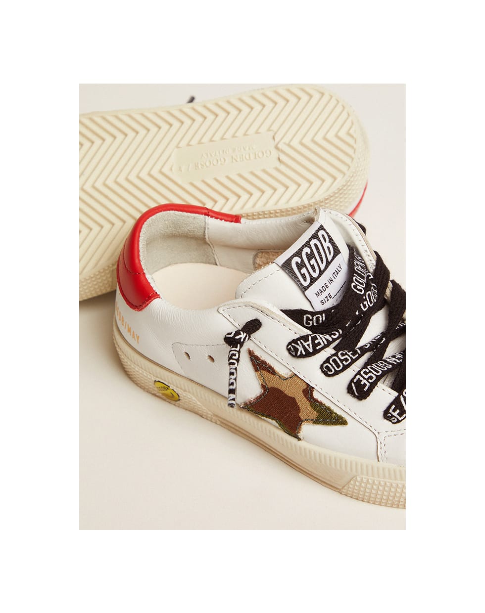 Golden Goose Camouflage Sneakers - Bianco-camouflage