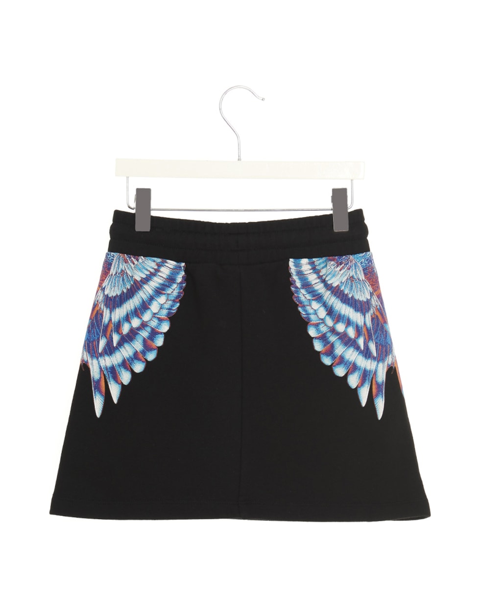 Marcelo Burlon 'blue Birds Wings' Skirt - Black