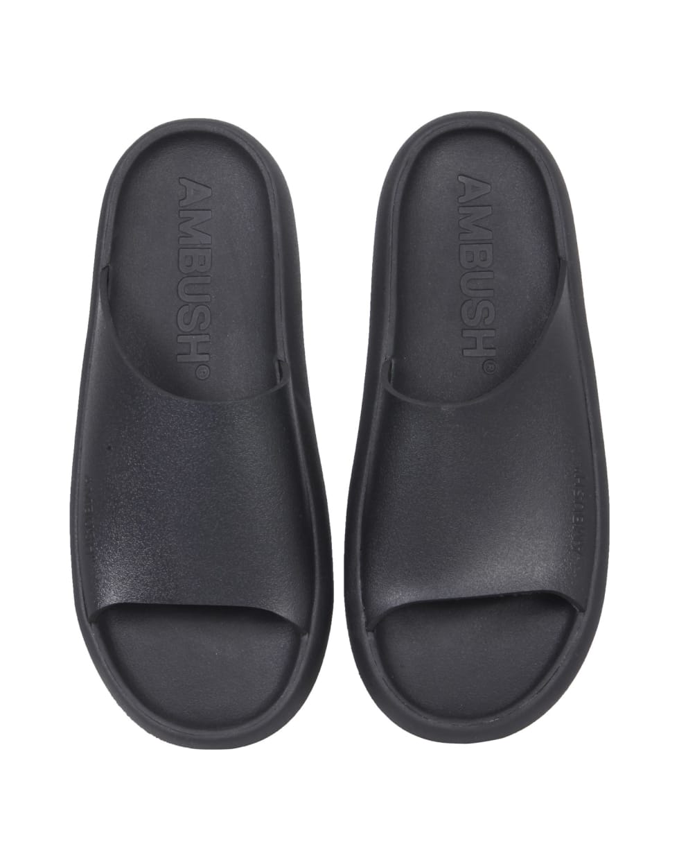 AMBUSH Rubber Slide Sandals - Nero