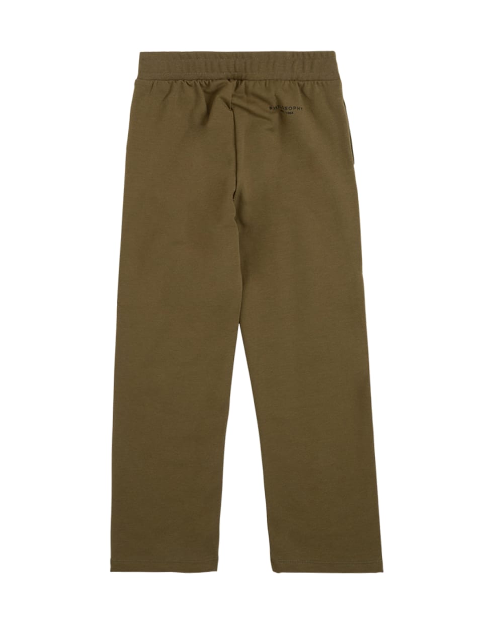 Philosophy di Lorenzo Serafini Kids Green Cotton Pants With Drawstring - Green