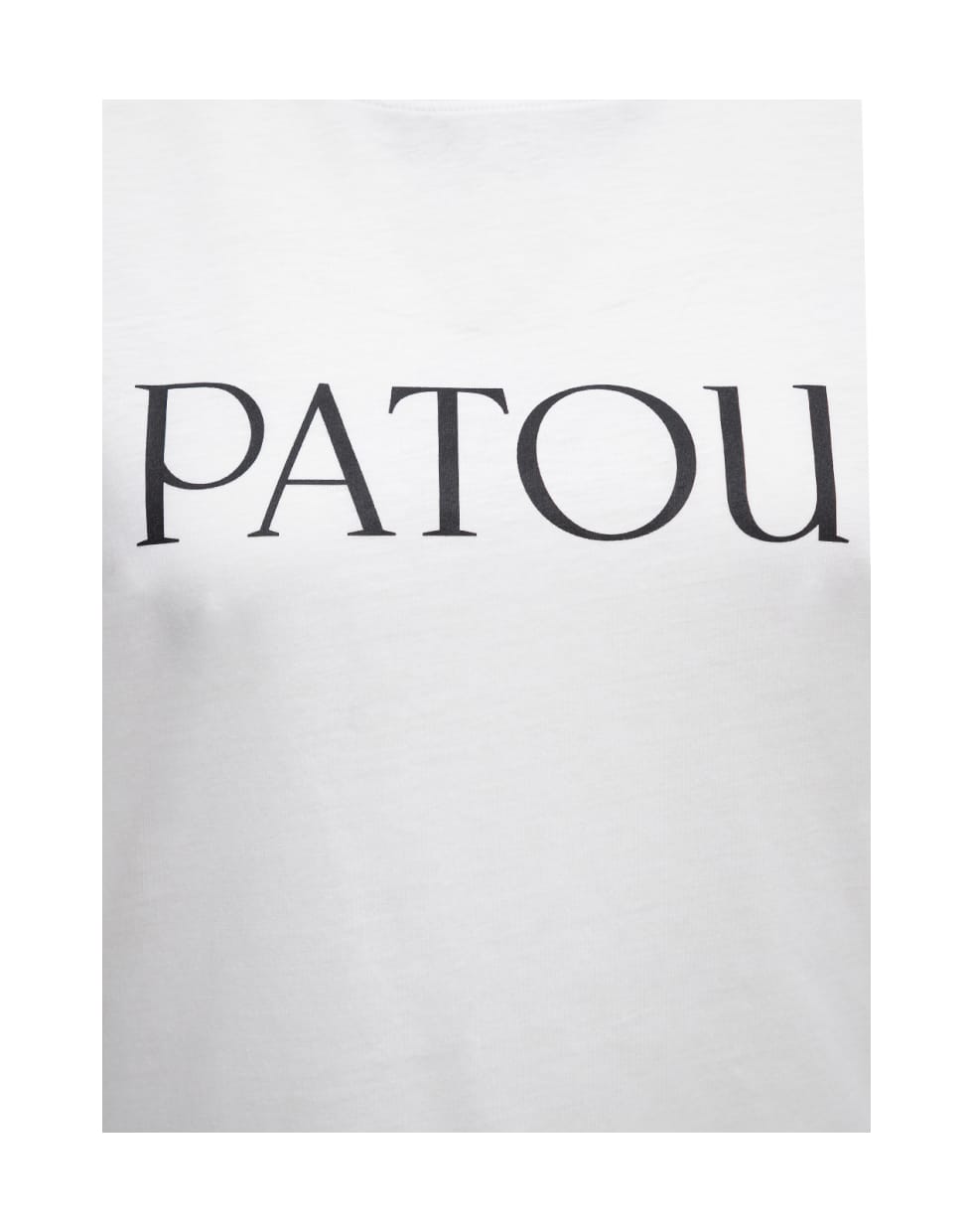 大きな割引 【PATOUパトゥ】ロゴプリントコットンTシャツ 79304088 