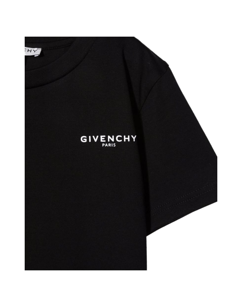 Givenchy Black Cotton T-shirt - Nero