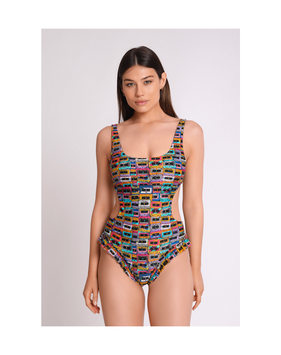Marion Zimet One-piece Swimsuit With Ruches - Play