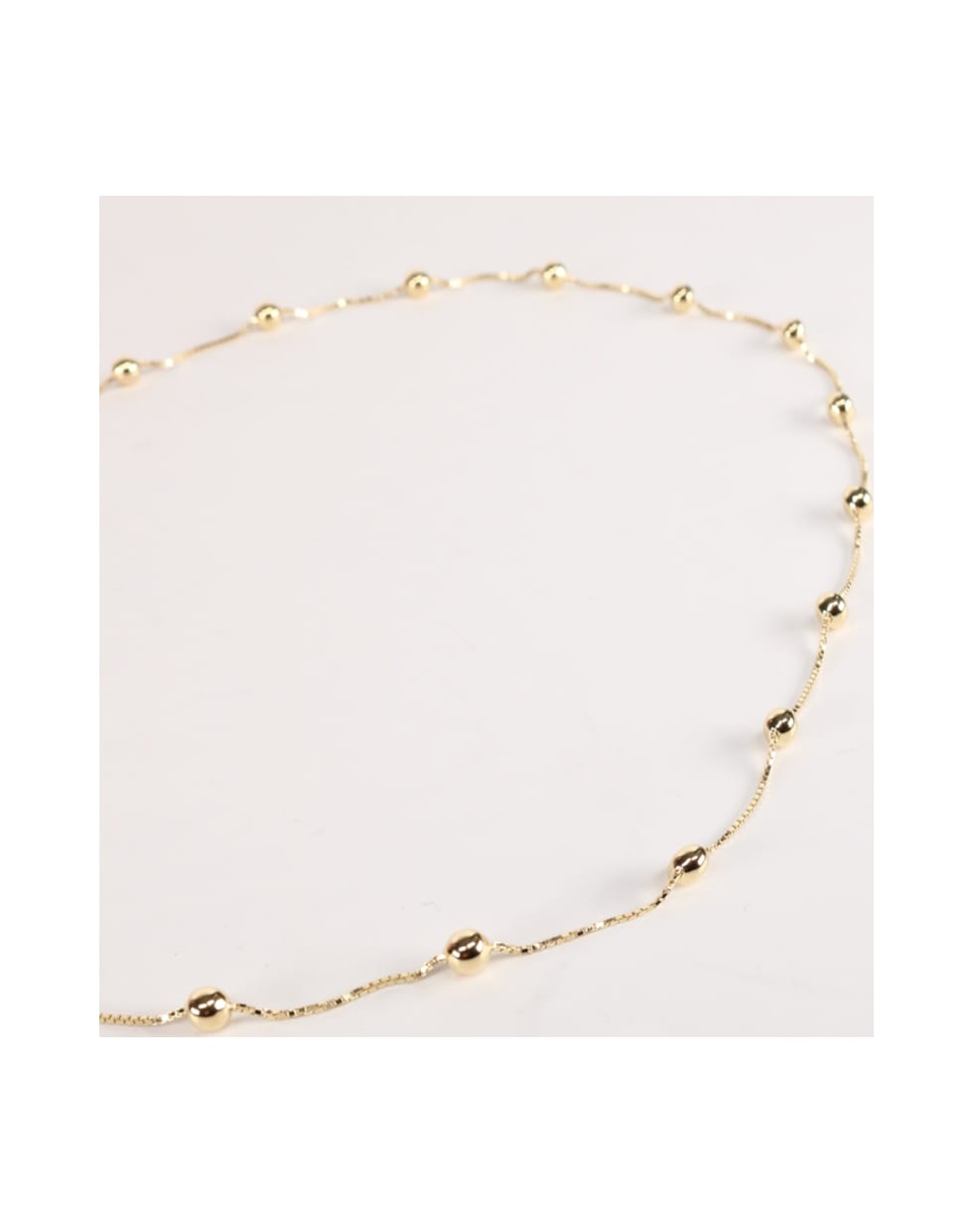 Bottega Veneta Long Necklace Gold - Gold