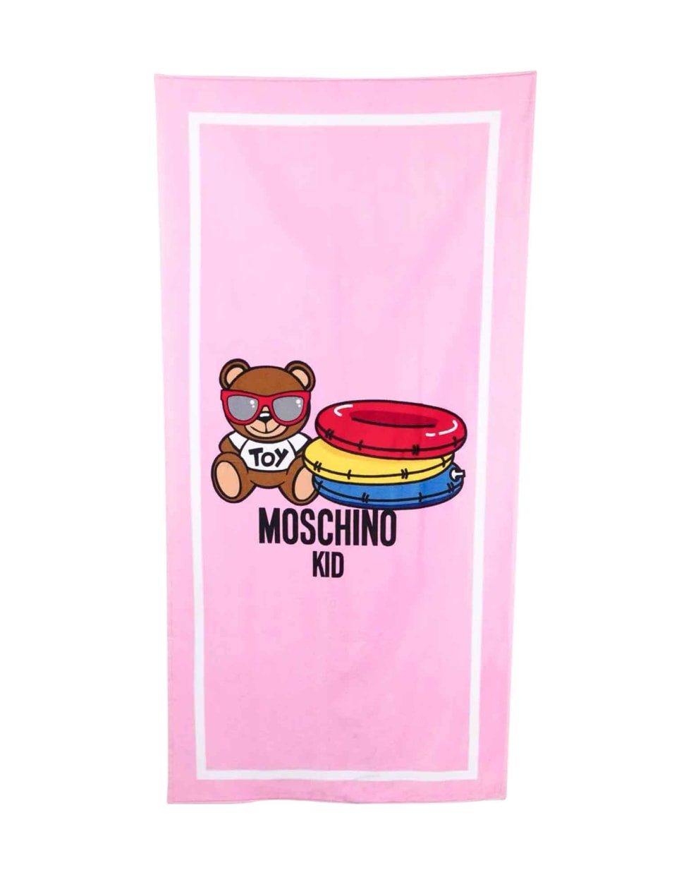 Moschino Pink Beach Towel Unisex - Rosa