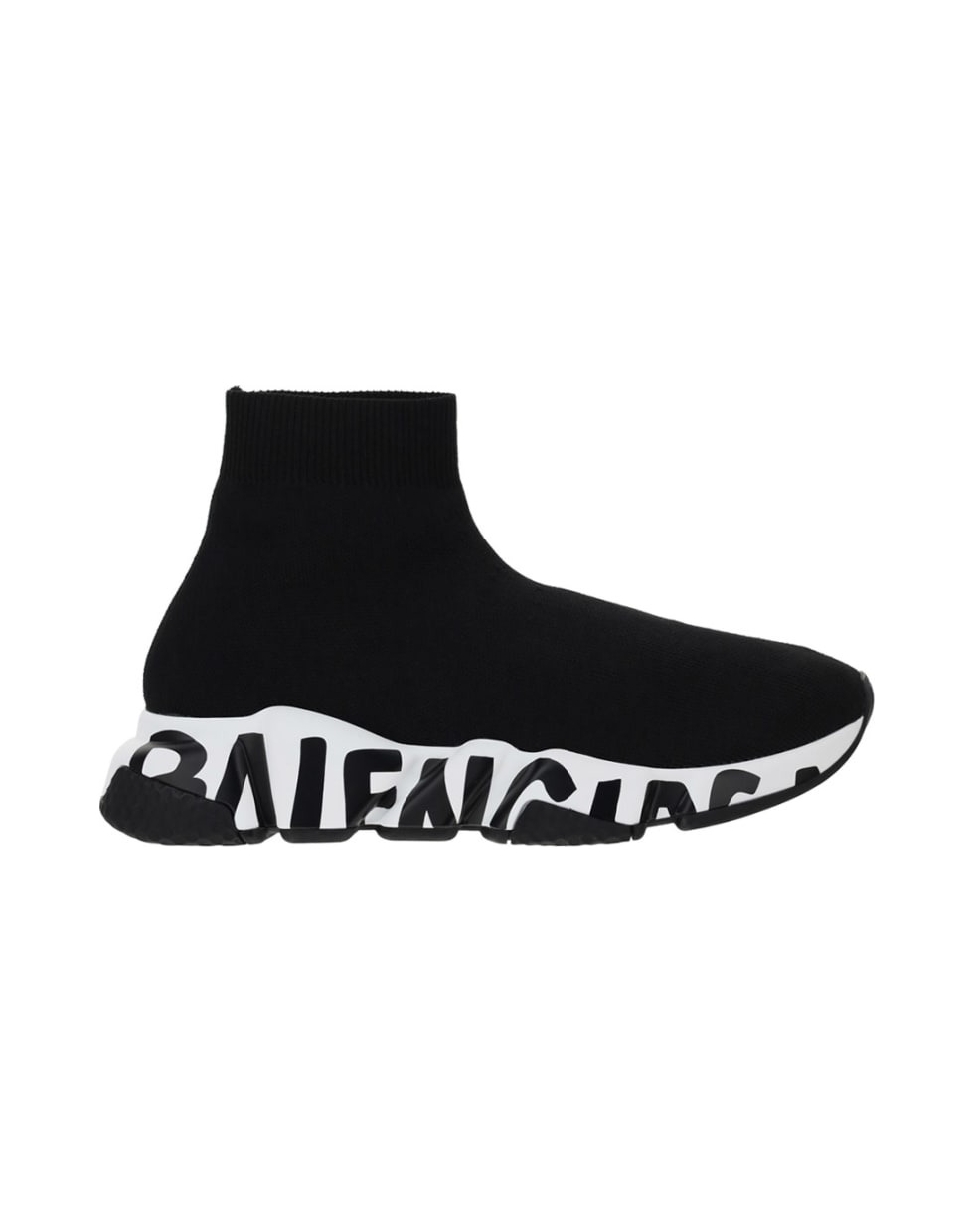 Balenciaga Speed Sneakers - Black/white/black