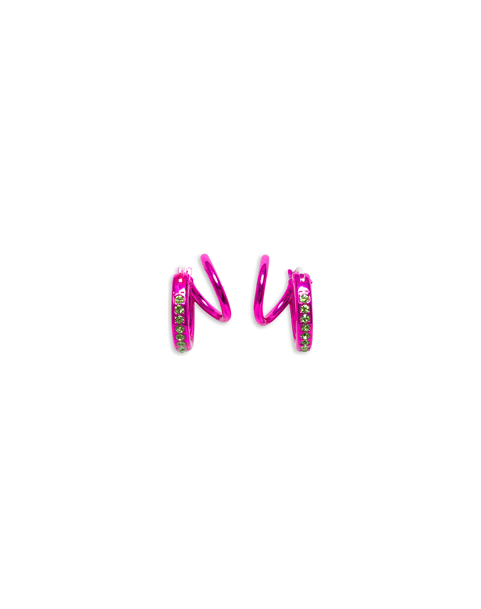 Panconesi Stellar Pink Silver Earrings - Pink