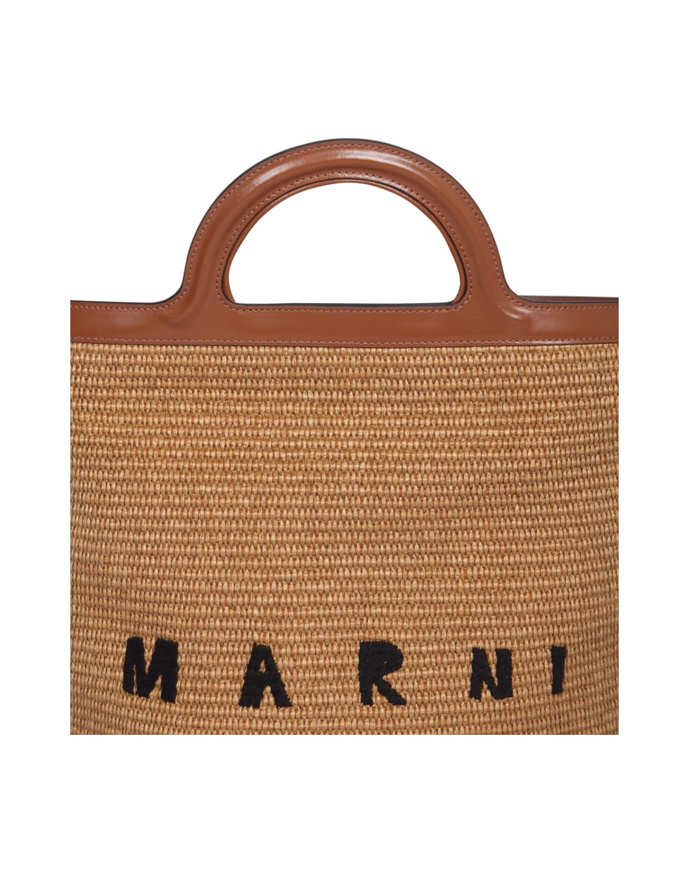 Marni Large Tropicalia Bag - MARRONE