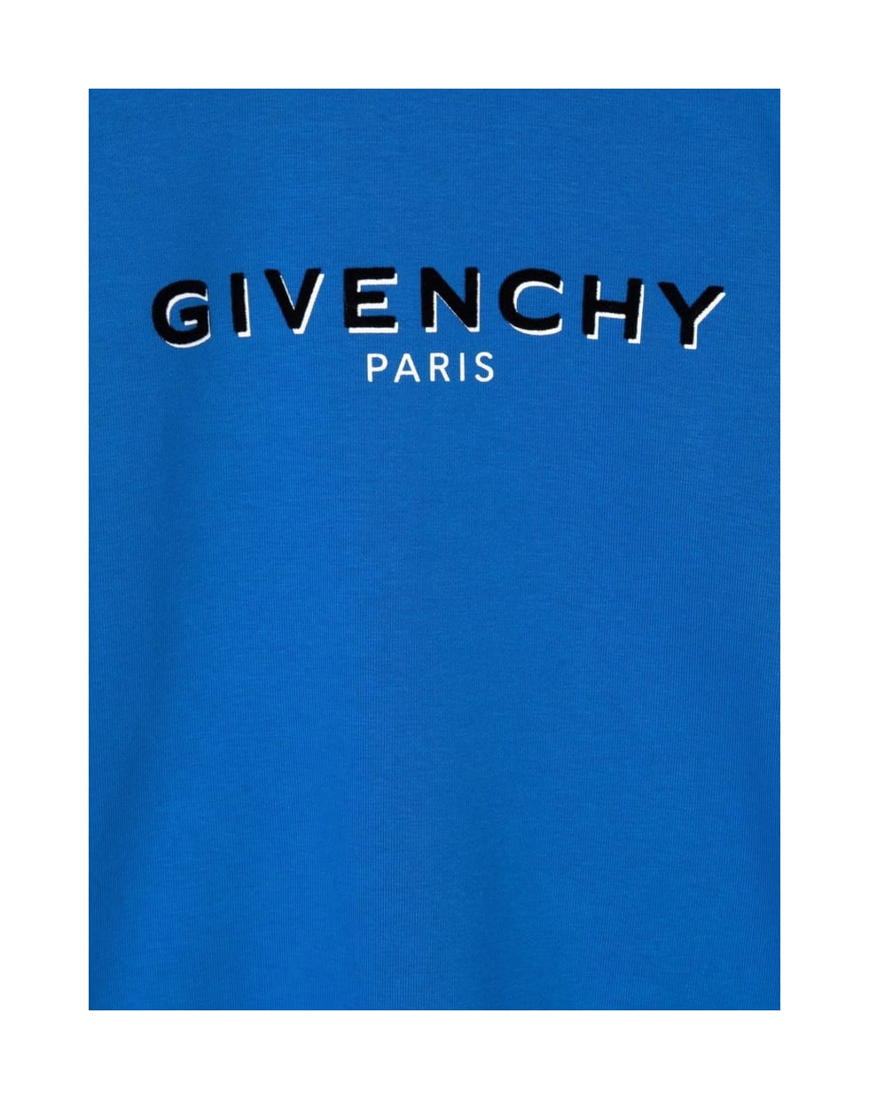 Givenchy Blue Cotton Blend Sweatshirt - Blu