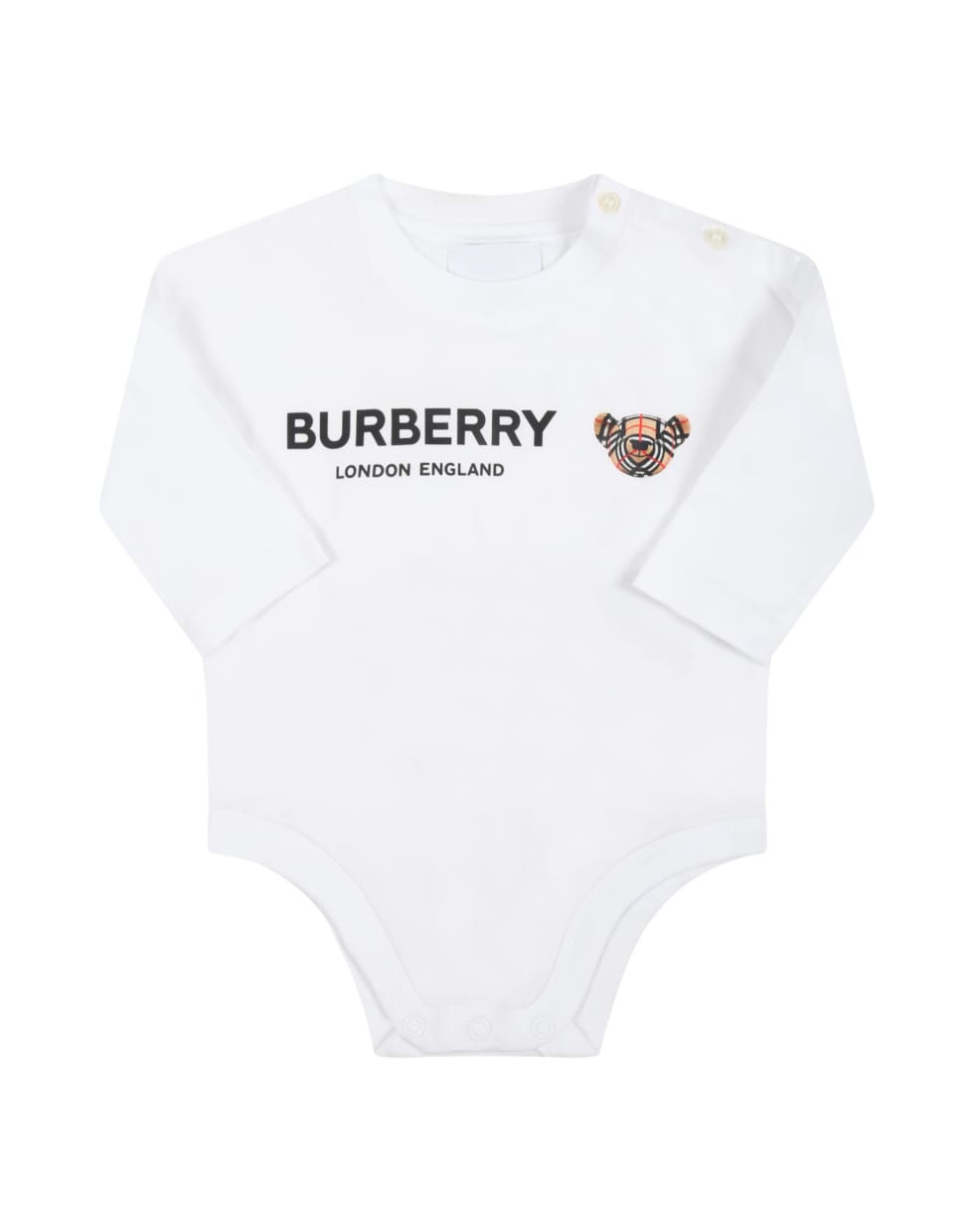 Burberry Multicolor Set For Baby Boy - Beige