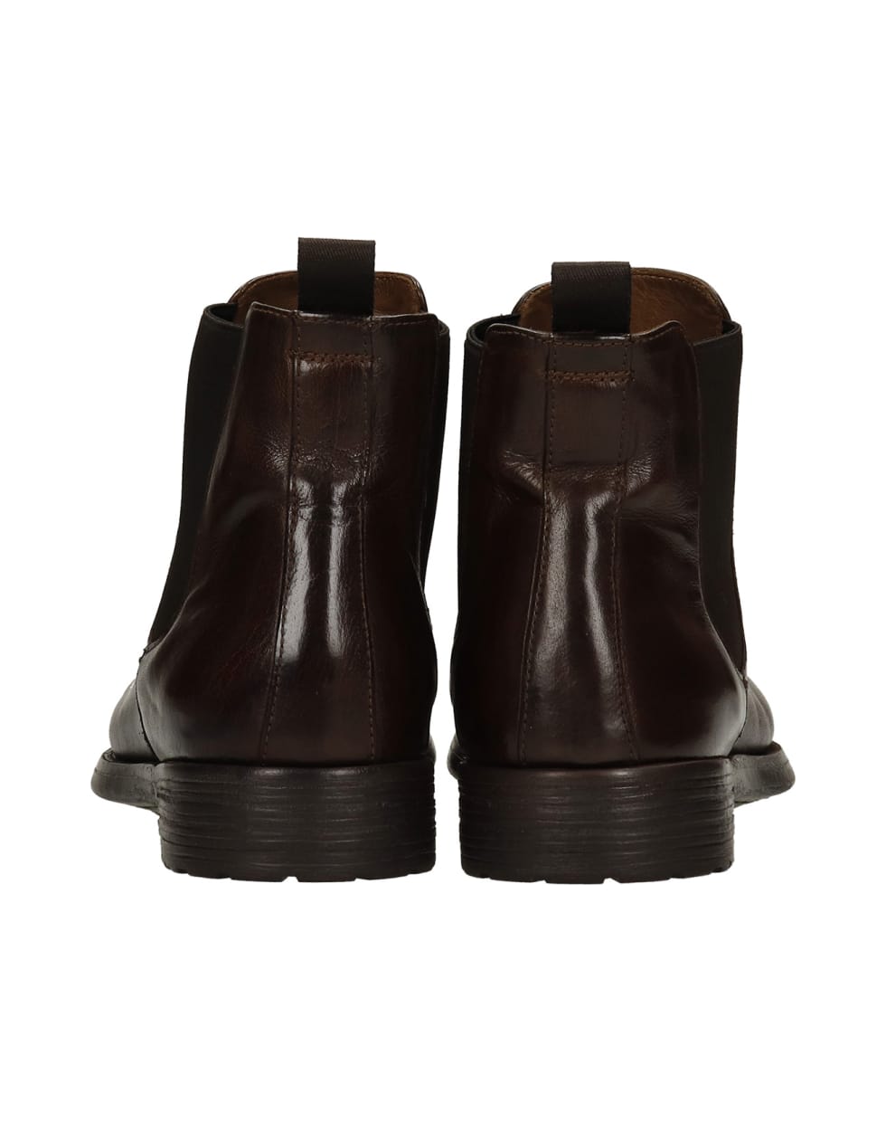 Officine Creative Hive 007 Ankle Boots In Brown Leather - brown
