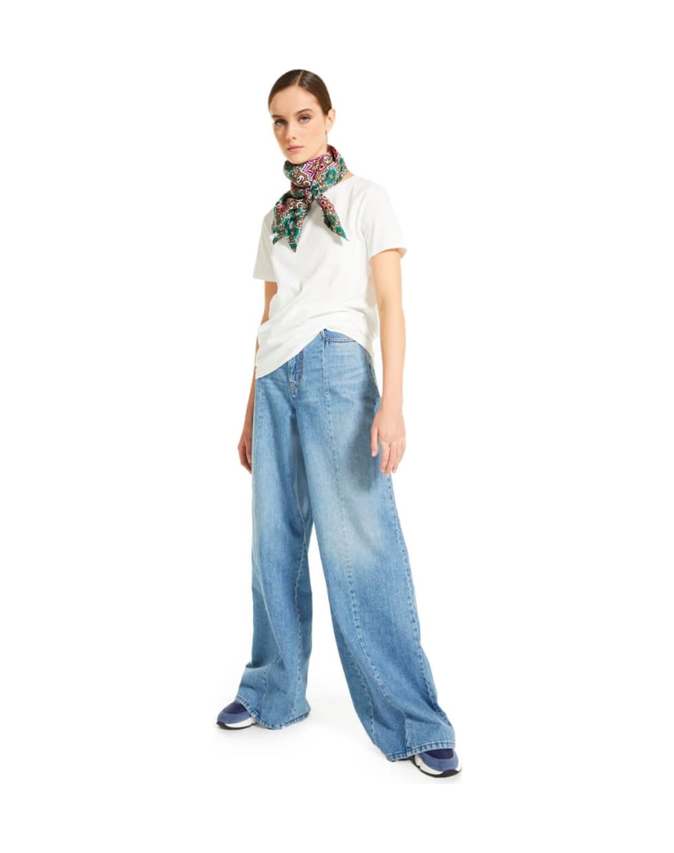 Weekend Max Mara Max Mara Weekend Multib White T Shirt Edifactoryshops