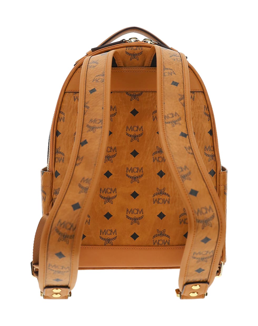 mcm backpack straps