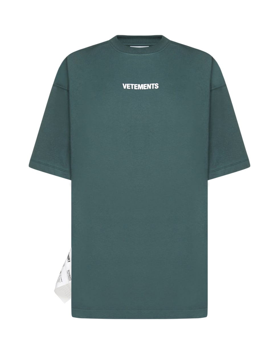 VETEMENTS T-Shirt - Police green white