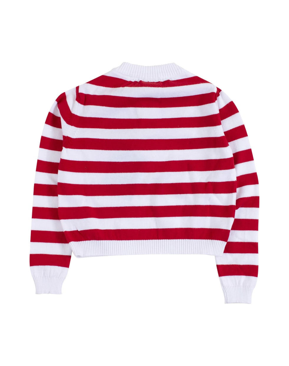 Stella Jean Girl Striped Sweater - Red