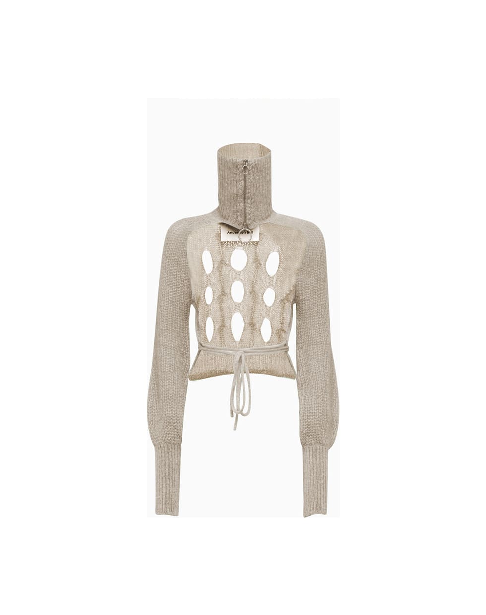 Andersson Bell Out Bolelo Knit Sweater Pf21atb635w - OATMEA