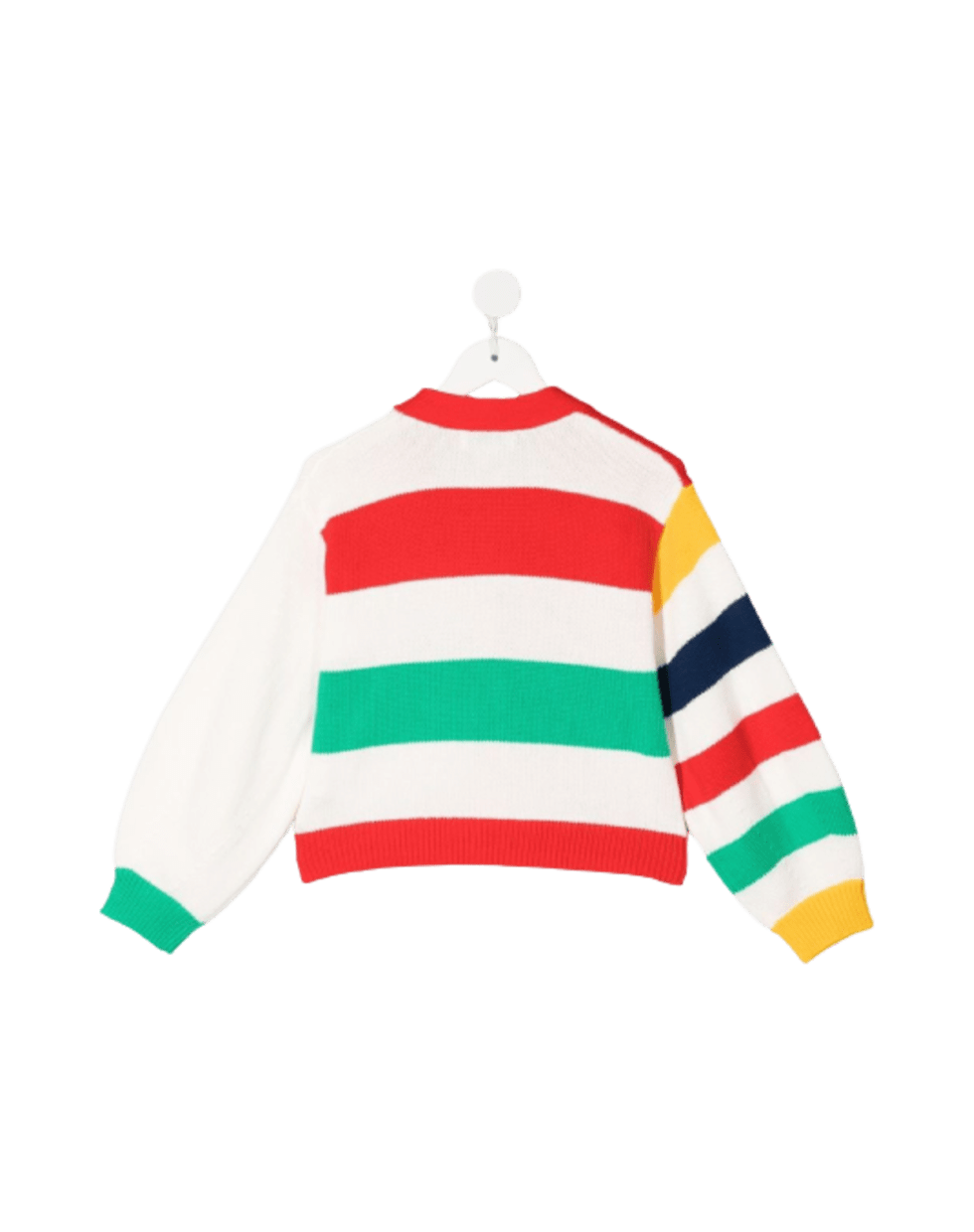 Stella McCartney Kids Striped Multicolor Cotton Cardigan | italist