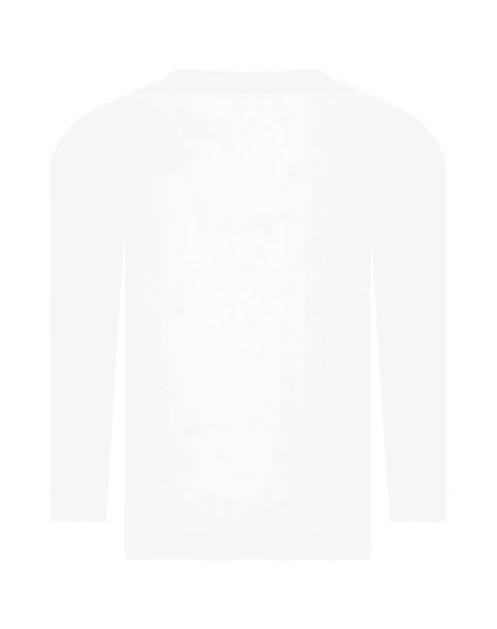Givenchy White T-shirt For Kids With Black Logo - B Bianco