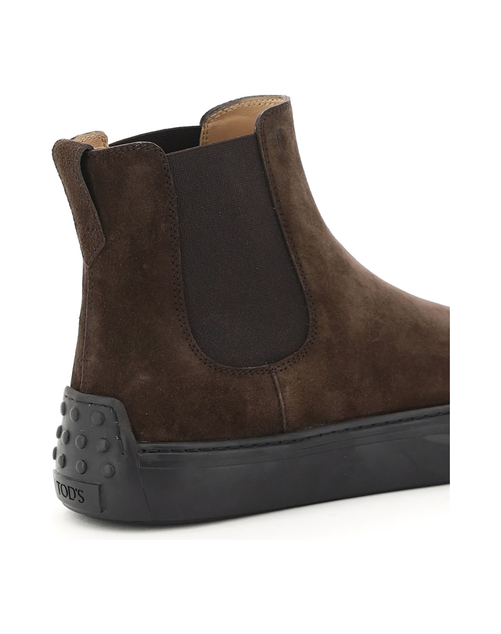 Tod's Chelsea Casual Boots - TESTA MORO (Brown)