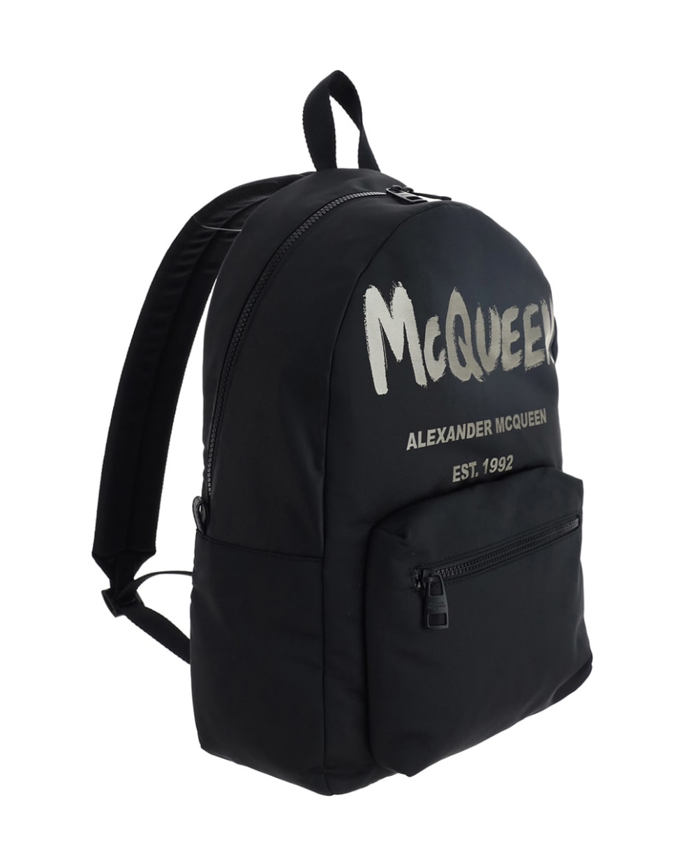 Alexander McQueen Alexander Mc Queen Backpack - Black/off white