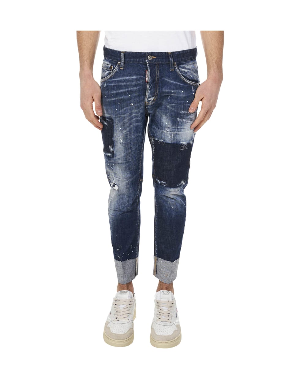 Dsquared2 Dark Reveal Wash Sailor Jeans | italist, ALWAYS LIKE A SALE